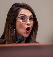 This just in: Lauren Boebert was seen "absentmindedly" stroking her  microphone while speaking. "Old habits die hard," was her reasoning. Matt  Gaets was reported as chiming in with, "Wanna hold my microphone?