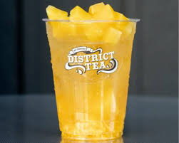 The fruit, if you do get some, will vary depending on the source. District Tea Mango Fruit Tea Ineons