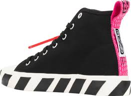 Gray and black utv artwork, jeep car. Off White Black Arrow High Top Sneakers Incorporated Style