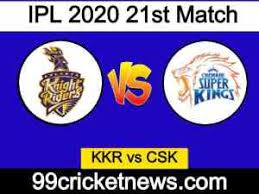 Kolkata knight riders (kkr) vs chennai super kings (csk). Today Match Prediction Kkr Vs Csk 21st Match Ipl 2020 Today Kolkata Knight Riders Vs Chennai Super Kings Who Will Win