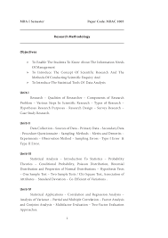 This discussion also encompasses the theoretical concepts that further provide information about the methods selection and application. Research Methodology Docsity