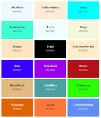 Web design colour charts sorted by color group: Css Colors What You Need To Know About Html Hex Rgb Hsl Color Values