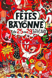 Bayonne Et Paris En Fetes Fete De Bayonne Bayonne Affiches Retro