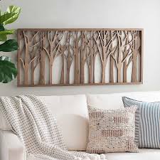 Through The Trees Wood Wall Plaque Kirklands Wood Wall Plaques Wood Wall Decor Metal Tree Wall Art