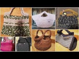 اشيك شنط كروشية حريمي جديدة 2018 شنط كروشي للبنات روعة Bag Crochet Youtube Straw Bag Tote Bag Tote