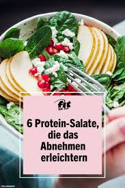 Rock Your Salad 6 Protein Salate Die Das Abnehmen Erleichtern In 2020 Protein Salat Abnehmen Mit Eiweiss Abnehmen