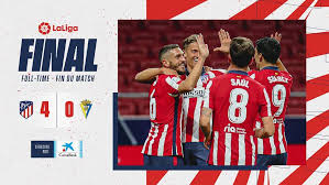 Jul 23, 2021 · primera división match preview for cádiz v atlético madrid on , includes latest club news, team head to head form, as well as last five matches. Boiplus Media Full Time Atletico Madrid 4 0 Cadiz Facebook