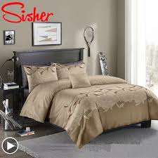 Pretty good duvet for the price (under 100). Classic Jacquard Bedding Set Solid Red Duvet Cover Simple King Size Comforter Bed Linen Single Queen Quilt Covers No Bed Sheet Buy At The Price Of 16 61 In Aliexpress Com Imall Com