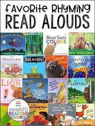 Favorite Rhyming Books Rhyming Books Kindergarten Books Rhyming Pictures