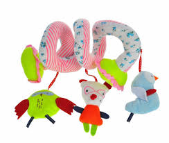 Baby Hanging Rattles Spiral Crib Cot Pram Stroller Car Seat Toy Pram Stroller Car Seats Toy Sale