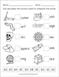 They'll learn that the letter e at the end of some words will be silent (gone, time). Free Consonant Blends With S Worksheets For Preschool Children