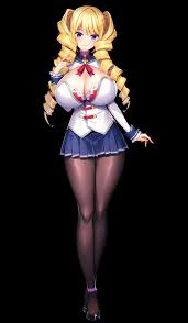 Motto! Haramase! Honoo no Oppai Chou Ero Appli Gakuen! Character CGs part7  - Page 1 - HentaiEra