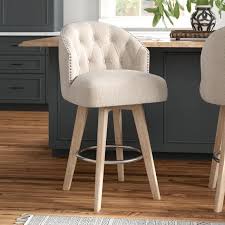Black swivel cushioned bar stool. Byers Swivel Bar Counter Stool In 2021 Comfy Bar Stools Bar Stools Counter Stools