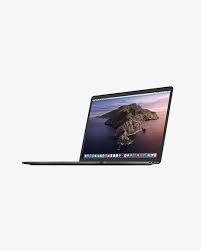 Digital mockup of four different apple devices. Clay Macbook Pro Mockup In Device Mockups On Yellow Images Object Mockups
