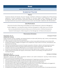 Excellent free teacher resume templates that enhance your professional image and help you land the teaching job you want. Elementary Teacher Resume Example Template For 2021 Zipjob