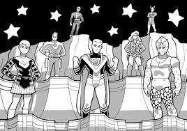 Legion Squad 33 Legion Rejects By Joel Carroll Comic Art Rejects From Left To Right Here Include Voice Fruit Boy Legion Of Superheroes Comic Art Legion