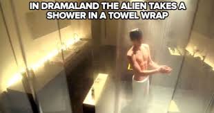 Hey I Prefer Shower Scene With Towel On No Shower Scene At All Any Time My Love From Another Star Drama Memes Funny Korean
