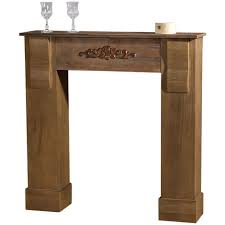 Zunächst findest du hier eine übersicht verschiedener kaminumrandungen. Brauner Deko Kamin Aus Holz Kaminumbau Kaminumrandung Nostalgisch Attrappe 10001934