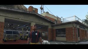 Gta 5 Lspdfr Firefighter Mod Responding To Tree In Roadway And Brush Fir Gta Firefighter Brush Fire