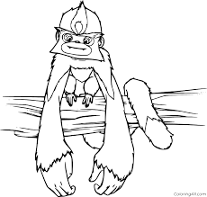 The spruce / miguel co these thanksgiving coloring pages can be printed off in minutes, making them a quick activ. Punch Monkey From The Croods Coloring Page Coloringall