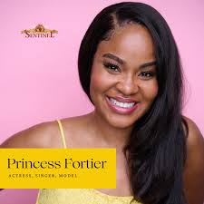 I sing for my supper,” says Princess Fortier, the Los Angeles-based model,  actress, and recording artist. “Country, opera, musicals, jazz, I'll sing  anything,” she adds, self-assured and smiling. From the moment she