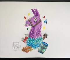 Also, check out all of our other fortnite lessons . Ash On Twitter Fortnite Llamas Are Life Drawing Done With Prismacolors Fortnitegame Fortnite Fortnitebattleroyale Fortnitebr Fortnitellama Llama Pc Xbox Ps4 Https T Co Zy9hyjaqu5