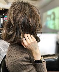 のりこ ヘアメンテナンス へ ボブパーマ 髪型 ヘアスタイリング