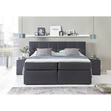 Träge die normale form wieder an. Boxspringbett Bea 140x200 Cm Anthrazit H3