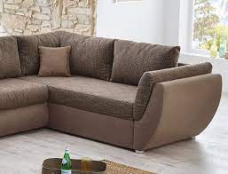 Wohnlandschaft Sofa 326x231x166cm Couch Mikrofaser Lava
