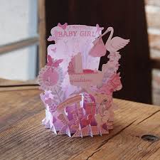 Here are some handmade card designs and examples you can use for your own personal or corporate event. Pink Baby Shower Babygirl Birthday Party 3d Pop Up Handmade Birthday Greeting Card Designs Printing Bulk Gift 5012 Birthday Greetings Design Greeting Cardsgreeting Cards Aliexpress