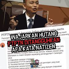 Ptptn ini, ada ramai anak muda jumpa saya dia mengundi ph kerana janji kalau gaji tak sampai rm 4,000, ptptn tak perlu bayar. Hutang Ptptn Agak Kecoh Sikit Dua Terima Kasih Cikgu Facebook