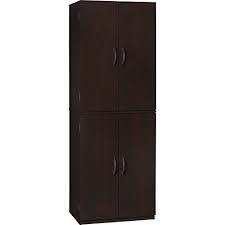 Mainstays storage cabinet comes with two adjustable shelves and one fixed shelf. Mainstay 4 Door Storage Cabinet Espresso In Kenya Whizz Pantries