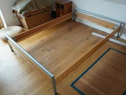 Viele modelle verfügen mittlerweile über zierende regale. Bett 140x200 Cm Metall Buche Furniert Dormabell Lattenrost In Bayern Feucht Ebay Kleinanzeigen