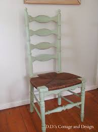 4 Ladder Back Chairs With Rush Seats Refinished Chairs Ladder Back Chairs Woven Dining Chairs