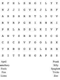 Dogs love to chew on bones, run and fetch balls, and find more time to play! Kids Activity April Fools Includes Coloring Pages A Drawing Activity And A Wordsearch