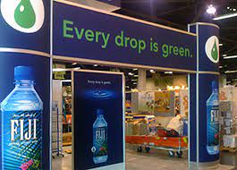 Fiji water has worked in partnership with conservation international to conserve more than 40,000 acres of one of fiji's largest remaining unprotected indigenous rain forest, the sovi basin, preventing future logging and degradation of the area. Fiji Water Bottled Water Fiji Bottled Water Plastic Water Bottles Greenwashing Barbara Chung Plastic Bottles Inhabitat Green Design Innovation Architecture Green Building