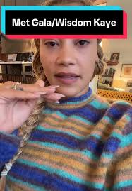 Wisdom Kaye Met Gala Drama