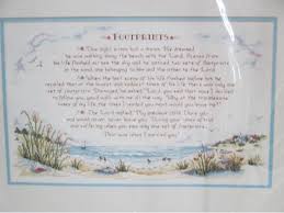 Cross stitch patterns of countries. Counted Cross Stitch Footprints Kit