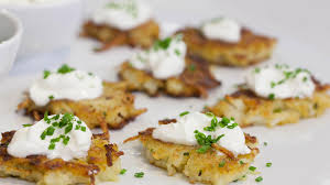 Ina Garten S Best Ever Easy Holiday Appetizer Recipes Potato Pancakes Appetizer Recipes Ina Garten