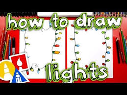 How To Draw Christmas Lights Art For Kids Hub Christmas Decorations Sewing Art For Kids Hub Christmas Art