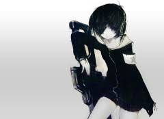 Over time, she proves that she can stand on her own two feet and try to. Anime Girl With Hair Covering Both Eyes