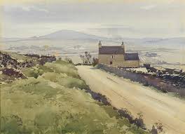 Poster, london midland & scottish railway, isle of man, treasure isle by norman wilkinson, about 1935. John Hobsonnicholson Kate S Cottage Isle Of Man Landscape Mutualart