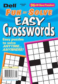 Penny dell crosswords features the best puzzles from dell magazines and penny press, the #1 crossword puzzle magazine publisher. Fun To Solve Easy Crosswords Penny Dell Puzzles