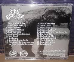 ANAL FISTFUCKERS - Scat Porn Maniacs CD 2014 | Cemiterio Records