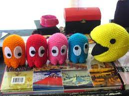Cute Set Of Pacman Plush Toys Gadgetsin Crochet Bunny Pattern Crochet Geek Crochet Bunny