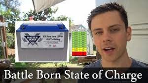 State of charge (soc) is the level of charge of an electric battery relative to its capacity. Battle Born 12v Battery How To Determine State Of Charge Vs Lead Acid Youtube