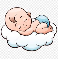 A woman is asleep vector illustration. Sleeping Cartoon Baby Face Png Image With Transparent Background Toppng