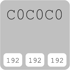 Maybe you would like to learn more about one of these? Silver Argent C0c0c0 Hex Color Code Rgb And Paints