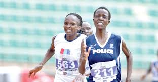 Obiri is the winner of the women's 3000m during this year's iaaf diamond league competition, training at vapour church compound in ngong' town, may 10, 2019. Topic Hellen Obiri People Daily