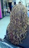 Teal Perm Rods